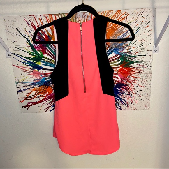 Le chateau pink sleeveless top. Le château top - Picture 2 of 5